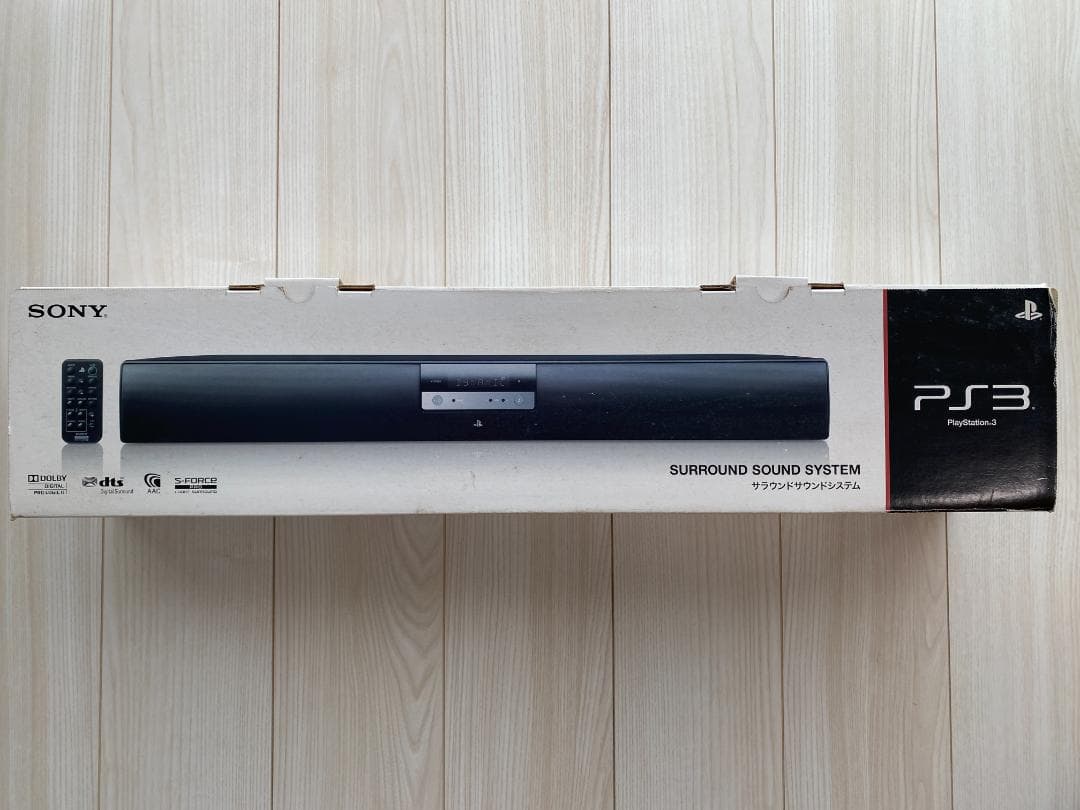 SONY PS3 サラウンドサウンドシステム リモコン付き
