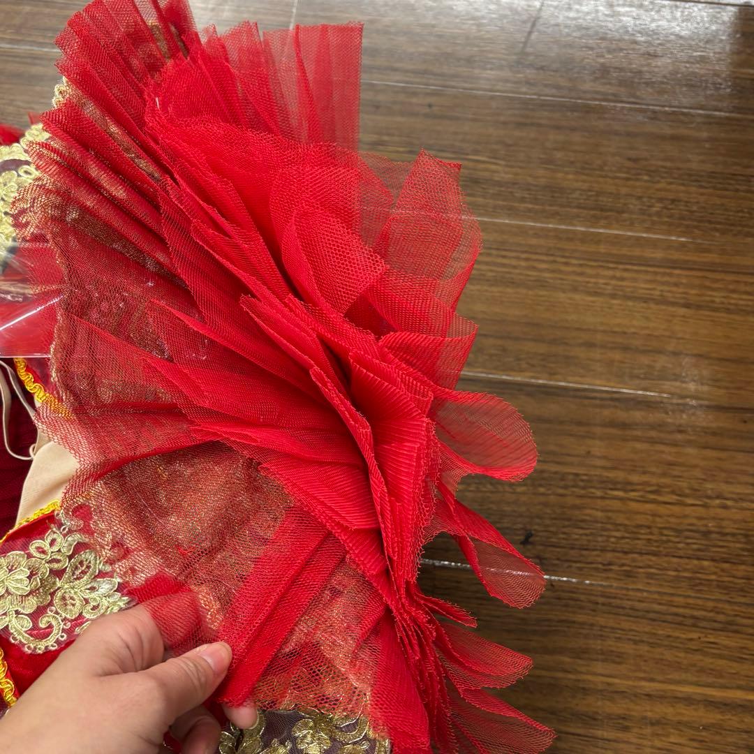 ダンスドレス バレエ　ダンス　ドレス 子供 チュチュ　スカート　レオタード