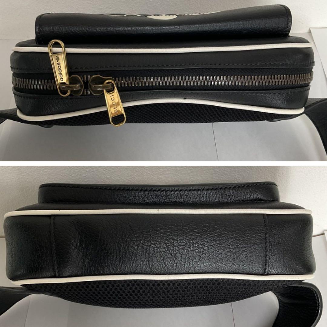 adidas × Gucci ボディバッグ・ウエストポーチ　コラボ　ロゴ入り