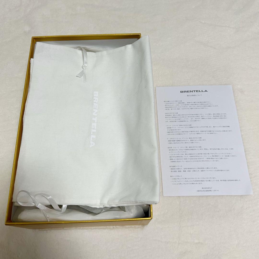 BRENTELLA ブレンテッラメッシュミュール 38size