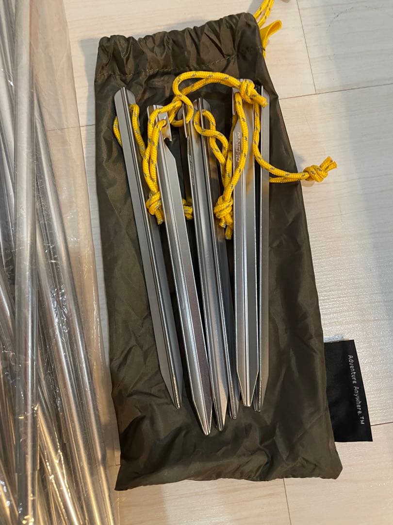 【未使用品】ニーモ ギャラクシーストーム3P フットプリント付き