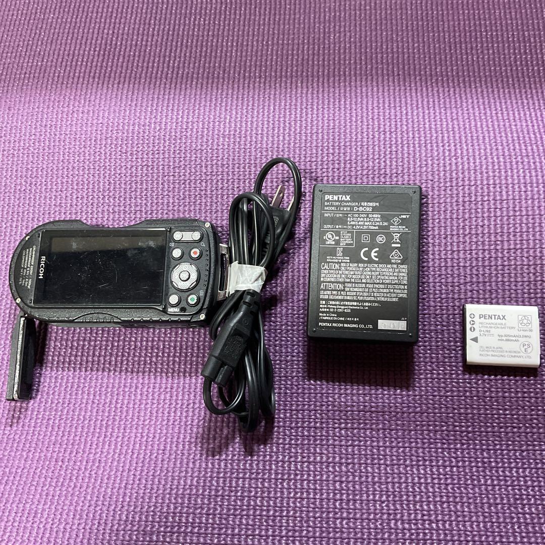 RICOH WG-4 防水コンパクトデジタルカメラ➕充電器セット品