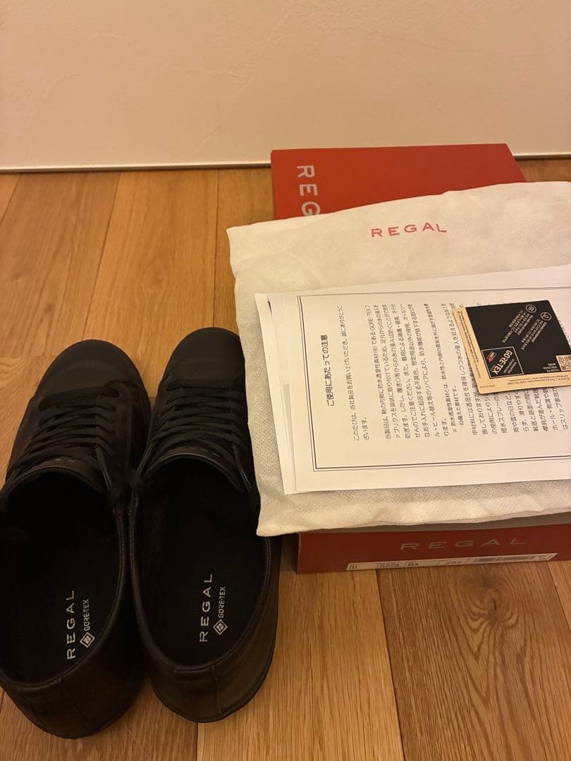 や*ま様 REGAL ブラック スニーカー GORE-TEX