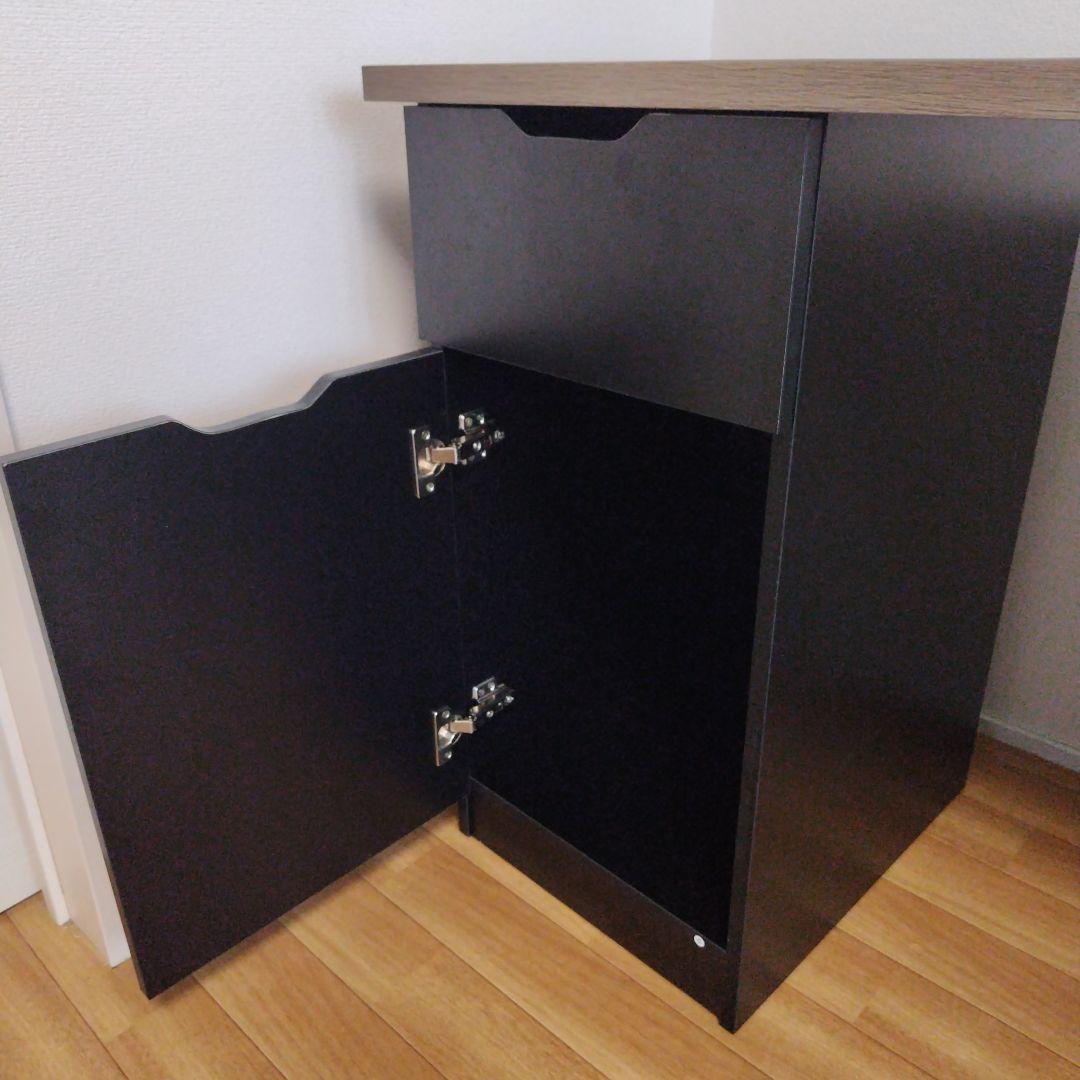 家具350パソコンデスク 引き出し付き【値下げ】