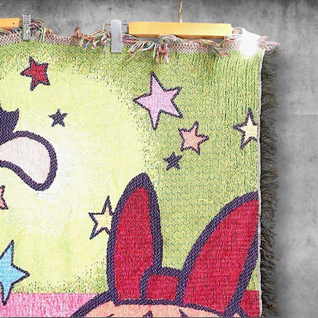 BOKK キャラ ラグ タペストリー 古着 パワーパフガールズ アニメ パワパフ