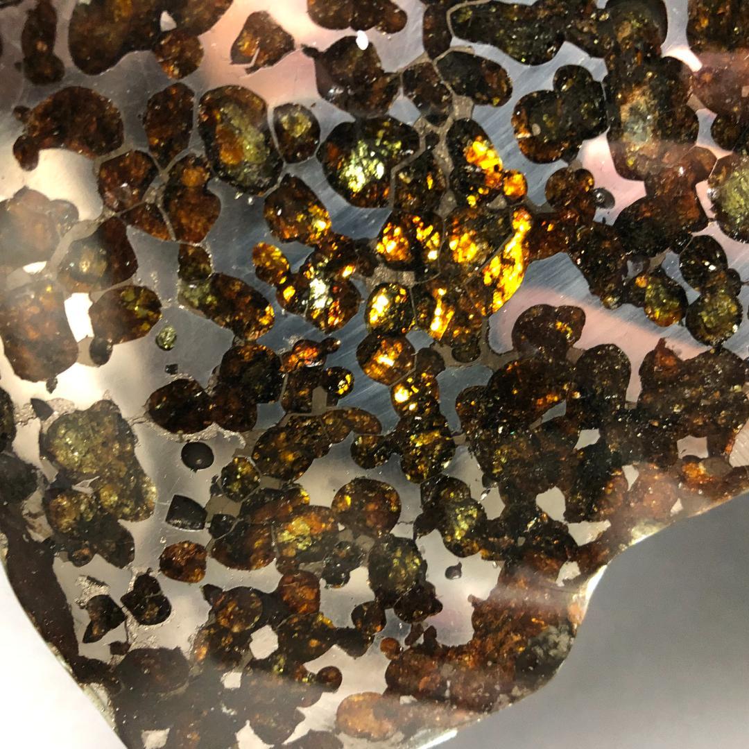 パラサイト隕石 隕石　石鉄隕石　セリコ隕石 美品　重さ約351ｇ