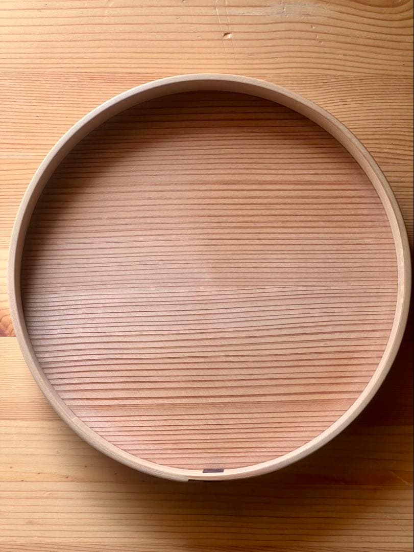 未使用　栗久 おひつ　2合　二合　大館　曲げわっぱ　秋田杉　柴田慶信