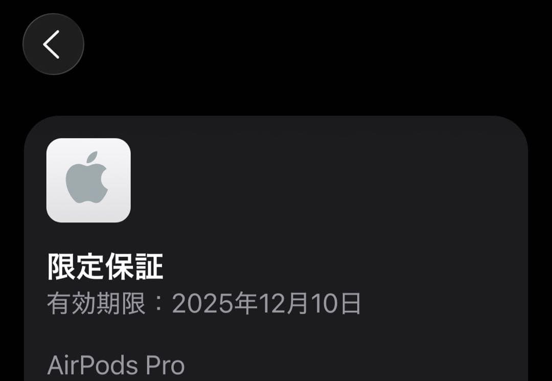 AirPods pro2 第二世代(USB Cタイプ) 保証有