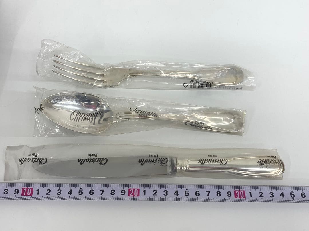 ★クリストフル ナイフ フォーク スプーン カトラリー 11点セット シルバー