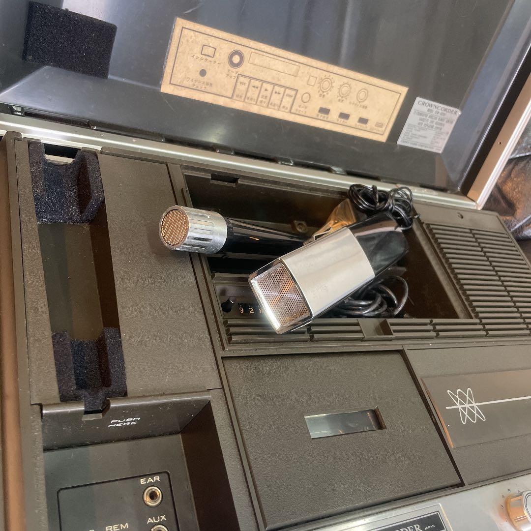 CROWNCORDER  昭和レトロ　アタッシュケース型