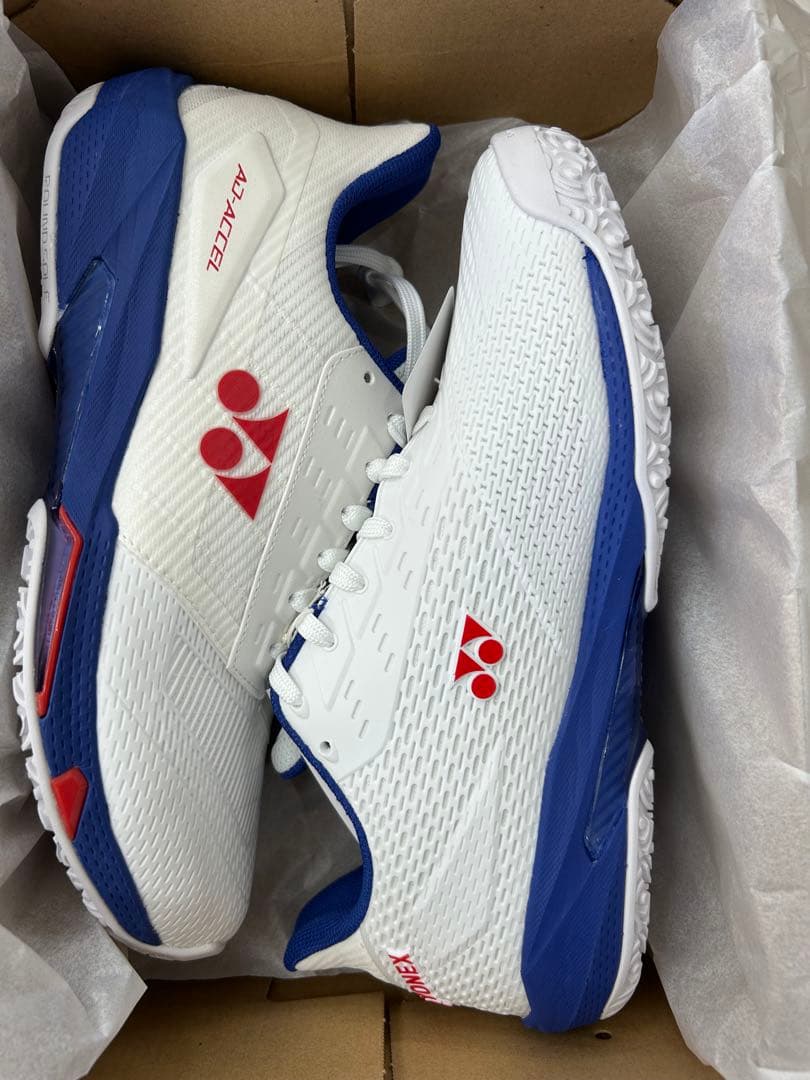 24.5㎝　アドアクセルワイド　新品未使用　YONEX 　テニス　シューズ