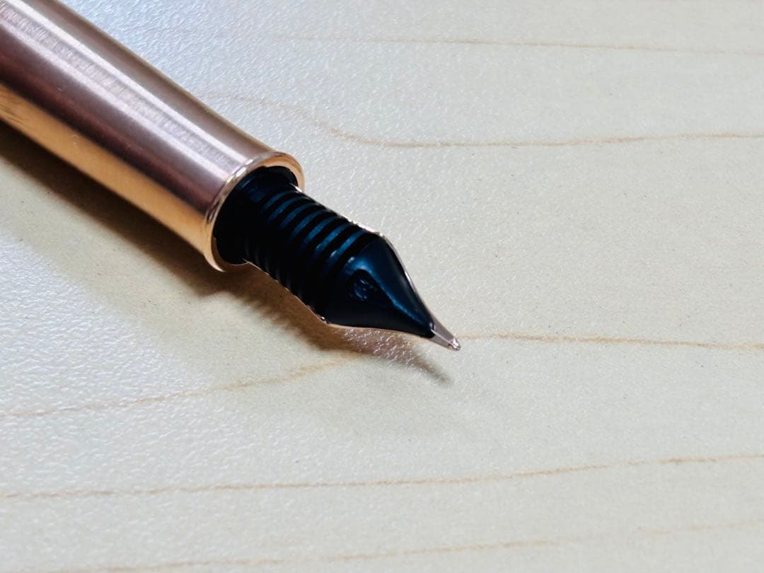 パーカー　ソネット　ブラウンPGT F 18K-750 万年筆