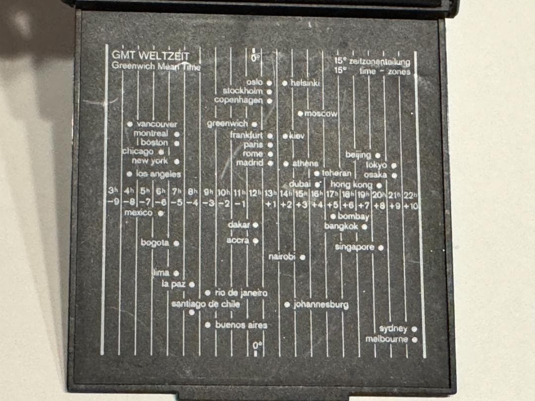 希少★ BRAUN ブラウン トラベルクロック AB314vsl 時計 ブラック