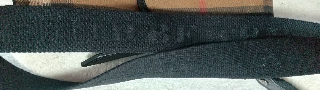 Burberry チェック柄ショルダーバッグ 保存袋付き