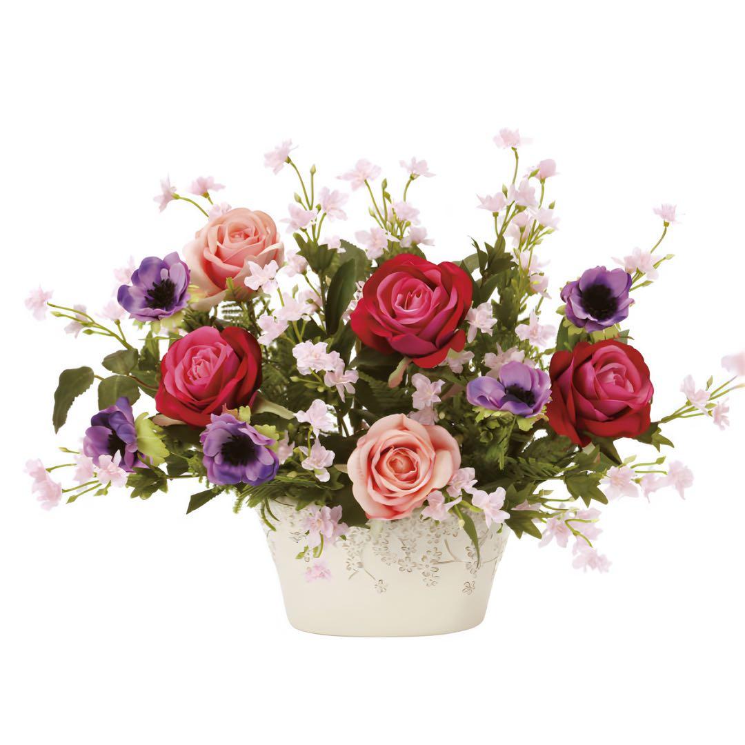 光触媒　人工観葉植物　ウォールグリーン　フェイクグリーン　ローズベール