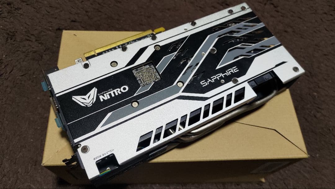 SAPPHIRE RX590 NITRO+ RX590 8G 中古 動作確認済み