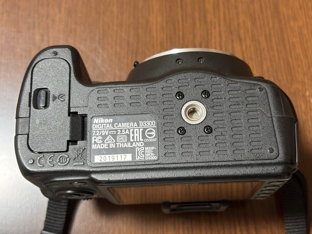 Nikon D3300 レンズキット 動作確認済 ショット数3288 レンズカビ