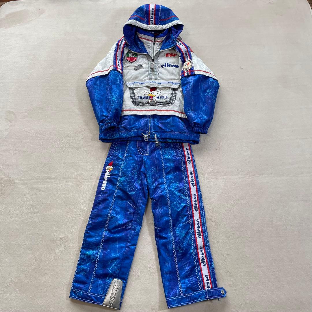 ellesse ココリコ　フランス代表　スキー　ウェア　セットアップ