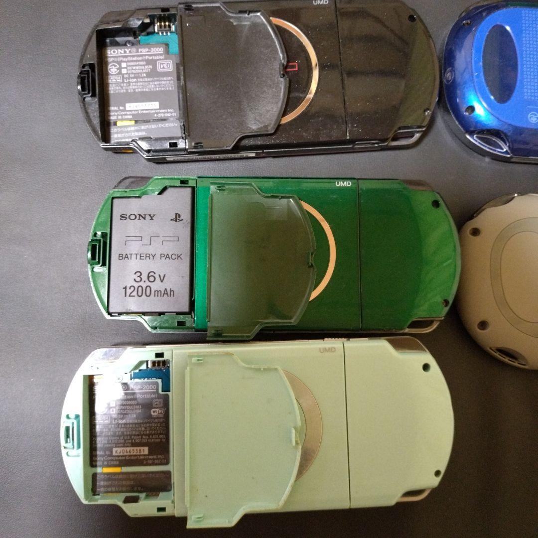J*G様 PSP３台PSVITA2台（ジャンク）