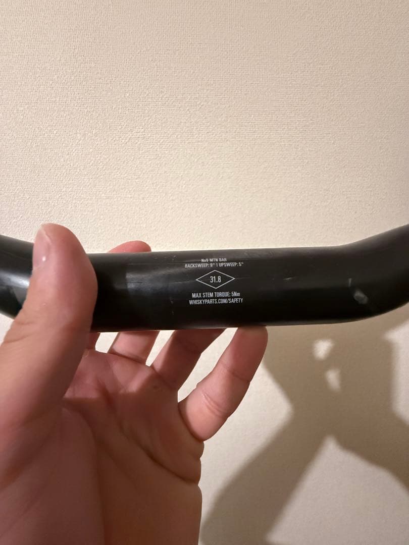 WHISKY No.9 carbon riser bar ハンドルバー