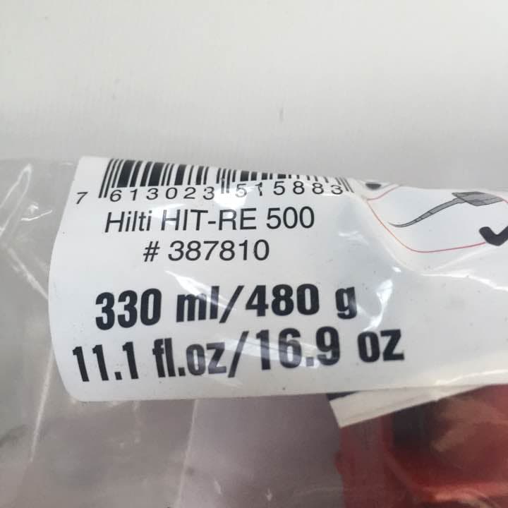 ヒルティ 2液剤  RE500 24本セット