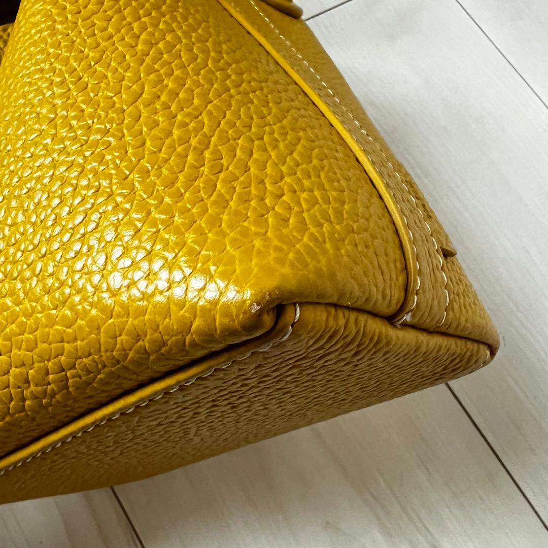 vasic bond mini mini ハンドバッグ　イエロー