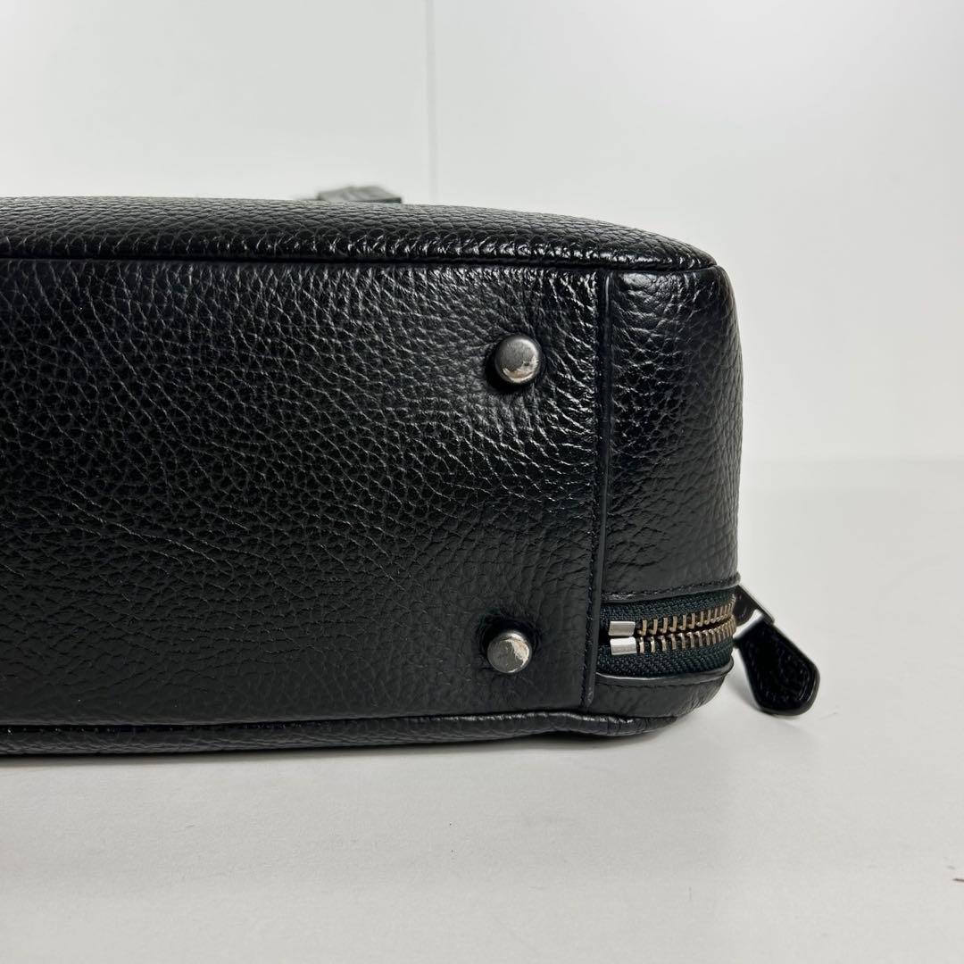 ✅【良品】定価11万　メンテ済み　コーチ　ビジネスバッグ　COACH レザー