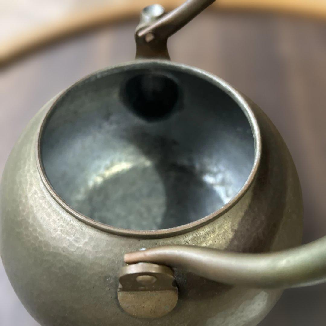 銅製やかん　新潟燕市富貴堂