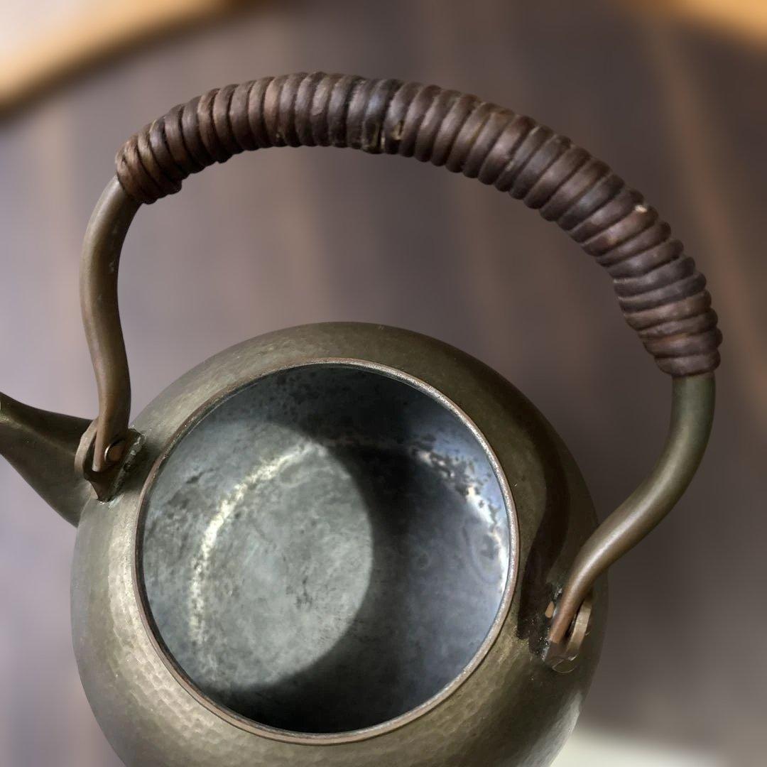 銅製やかん　新潟燕市富貴堂