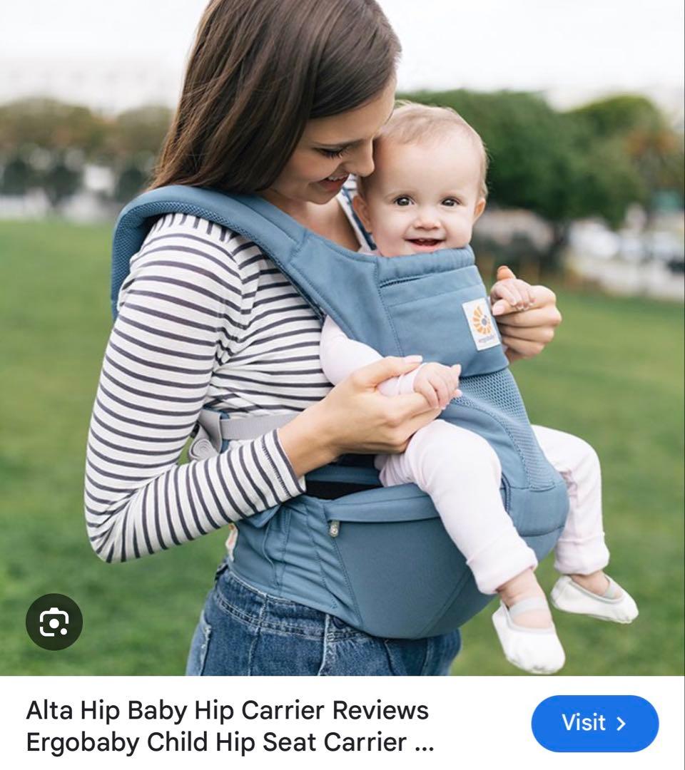 Ergobaby hip seat エルゴベビー ヒップシート ブルー