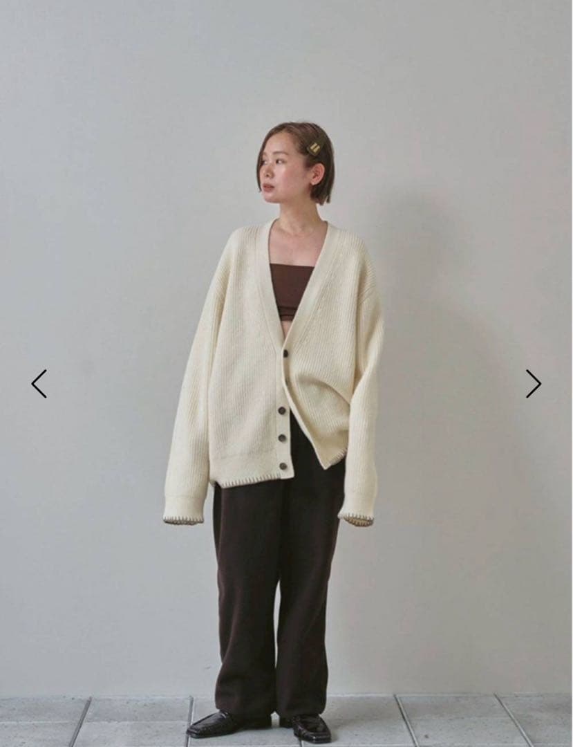 新品未使用⭐︎ todayful Wool Ribknit Cardigan