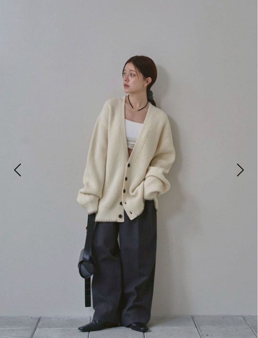 新品未使用⭐︎ todayful Wool Ribknit Cardigan