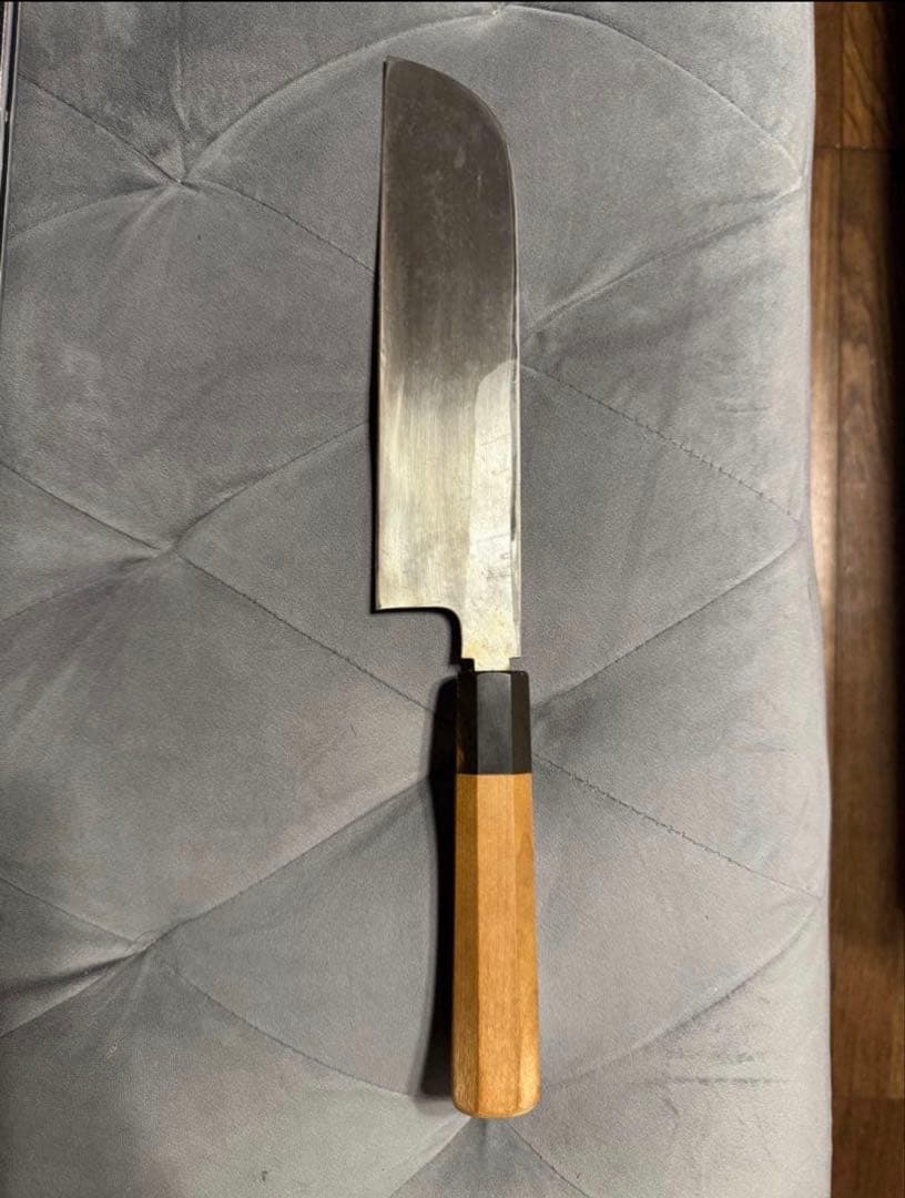 高鳳包丁薄刃包丁鎌型　箱無し