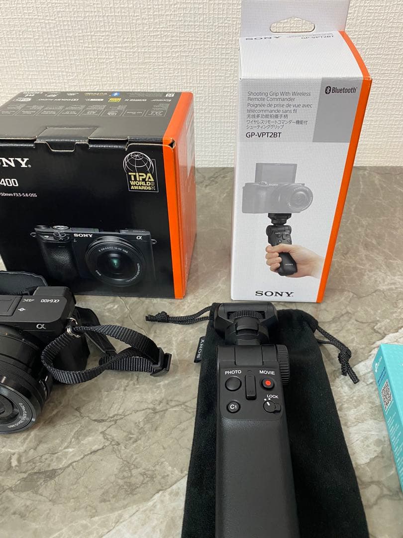 【背もたれ】カメラセット　SONY α6400