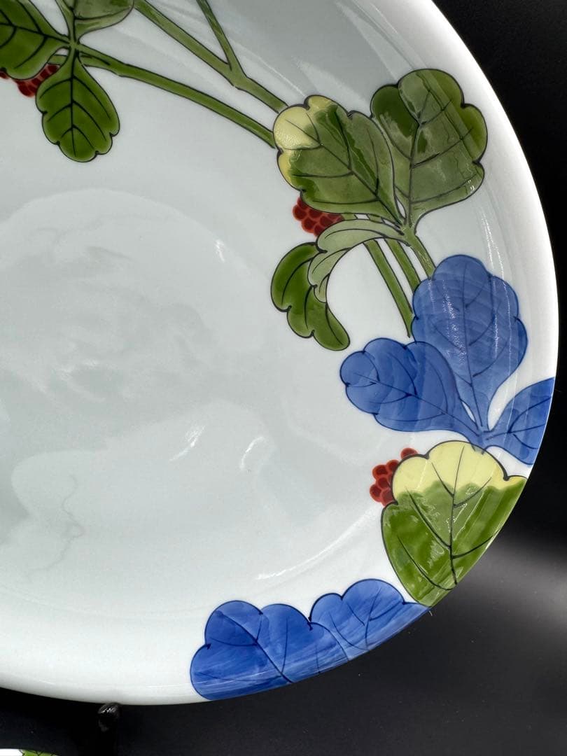 103賞美堂本店　其泉窯　染錦木の実　ベリーセット　6点　未使用品