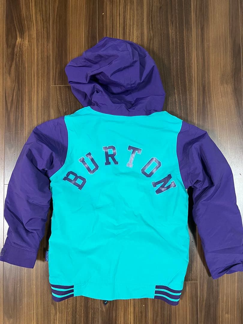 【美品】BURTON バートン キッズ スキーウェア 上下セット XS
