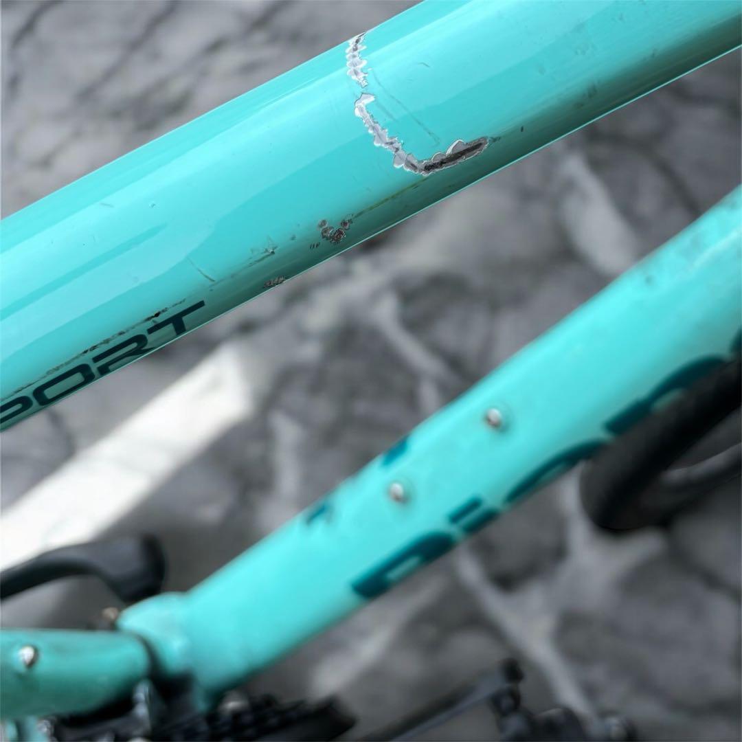 【現地受け渡し限定】Bianchi C-SPORT 1 （ジャンク／走行不可）