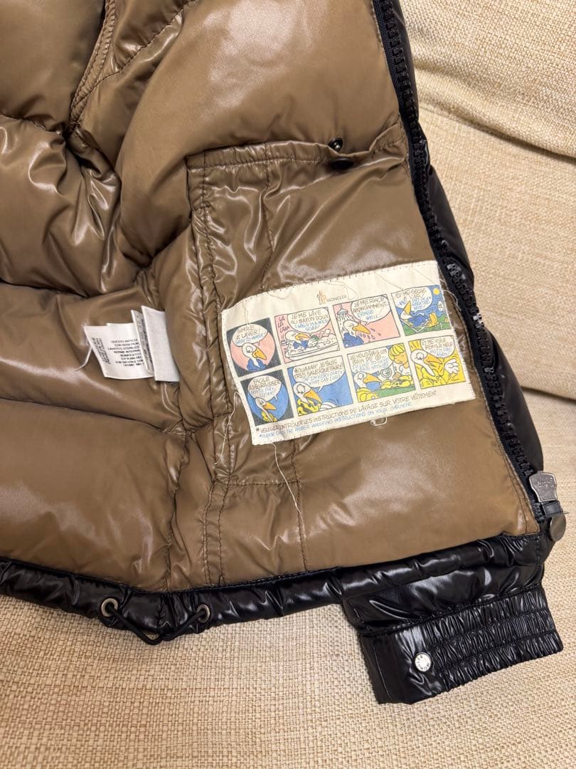 K【美品】MONCLER EVEREST エベレスト ブラック　サイズ0