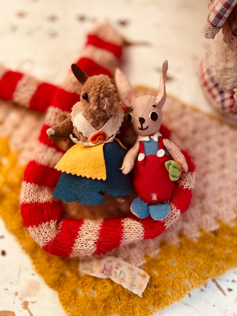 † † † ヴィンテージ ホワイトベア　アンティークベア † † †