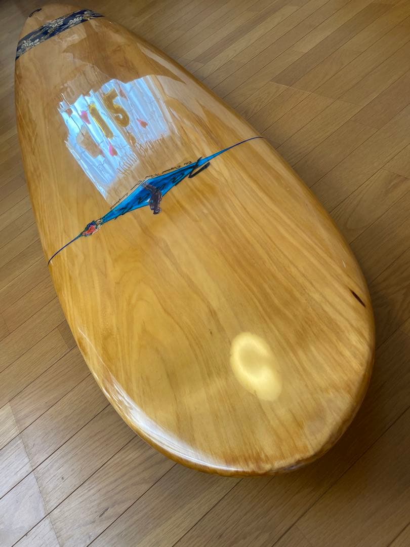 KANAKロングボード　ウッド調　手渡しのみ愛知東部　購入前コメントお願いします