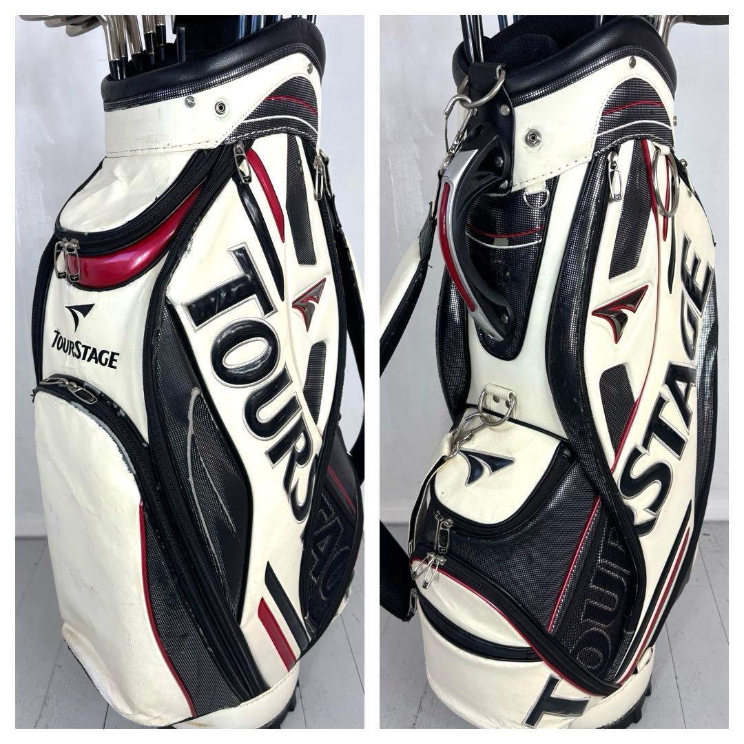 本格派 メンズゴルフクラブ 14本 フルセット ツアーステージ お試しセット