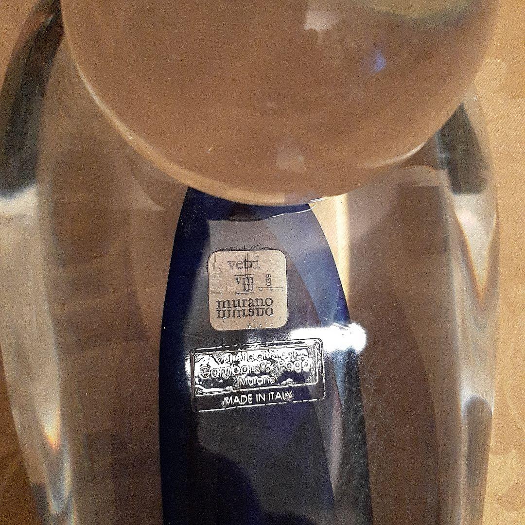 イタリア　ムラノ島ベネチアガラス　アヒルの置物