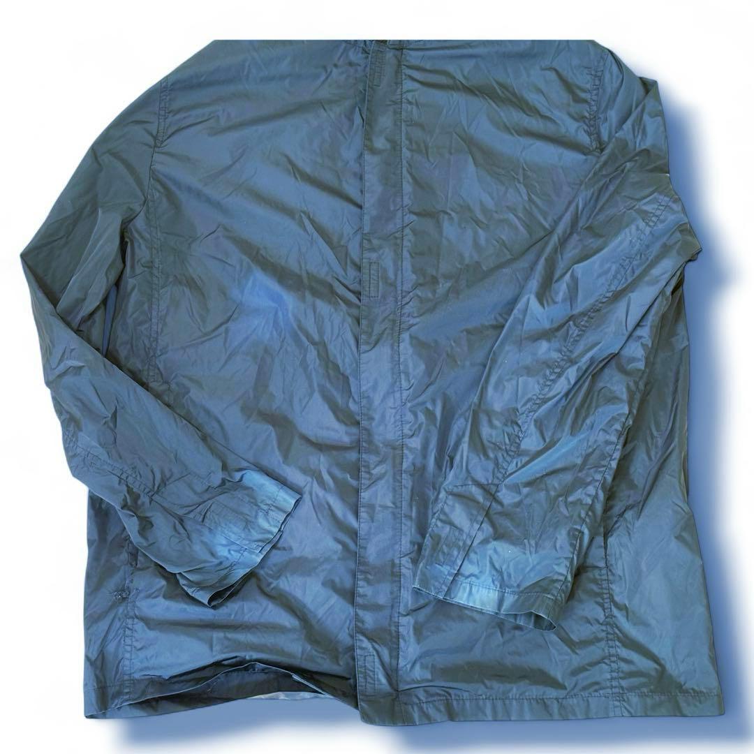 プラダ ナイロン パーカー フーデッド ジャケット ダブルZIP 軽量