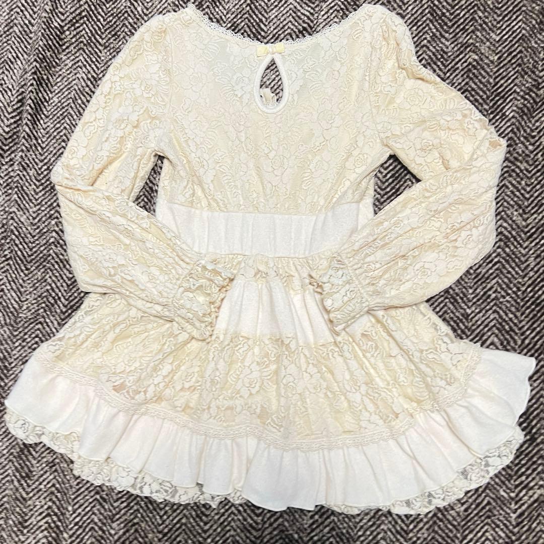 希少 LIZLISA レースミニワンピ 姫ギャル フェアリーグランジ 当時品