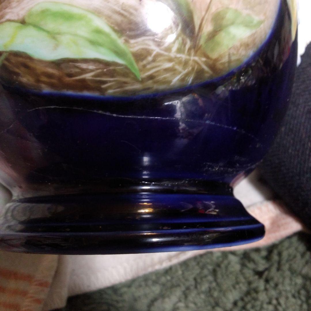 フランス　花瓶　手書き