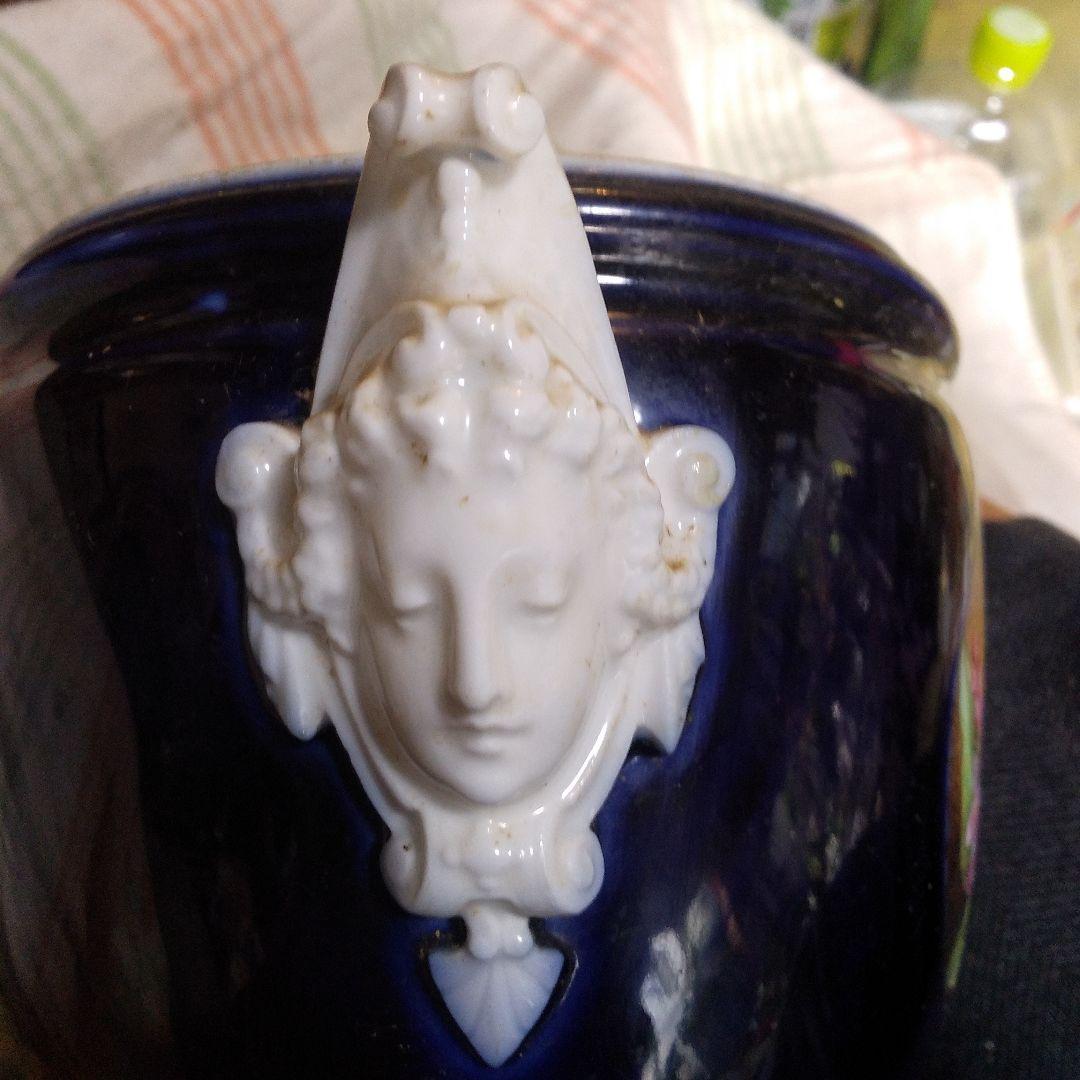 フランス　花瓶　手書き