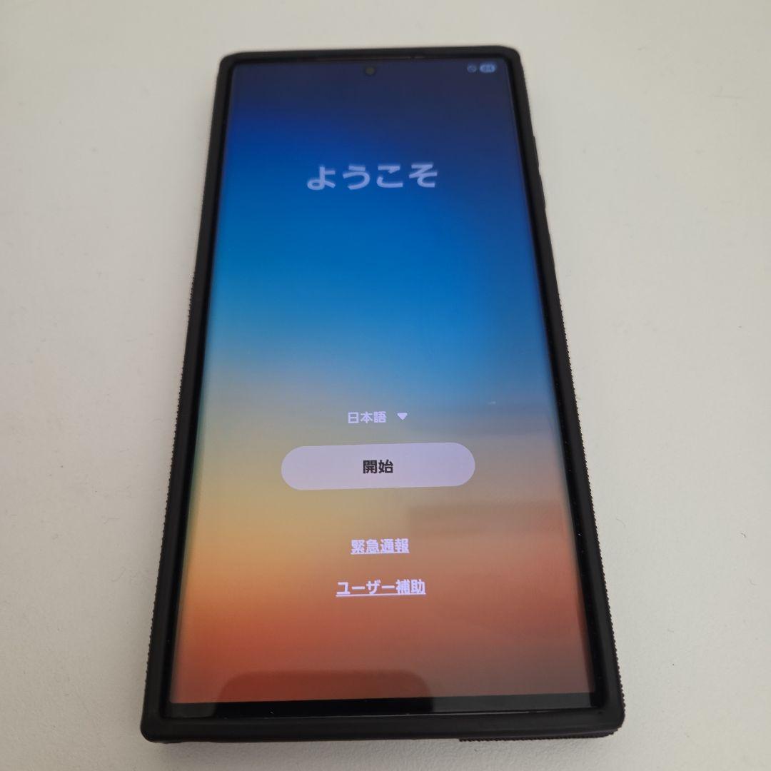 docomo Galaxy S22 Ultra ブラック SIMフリー判定○