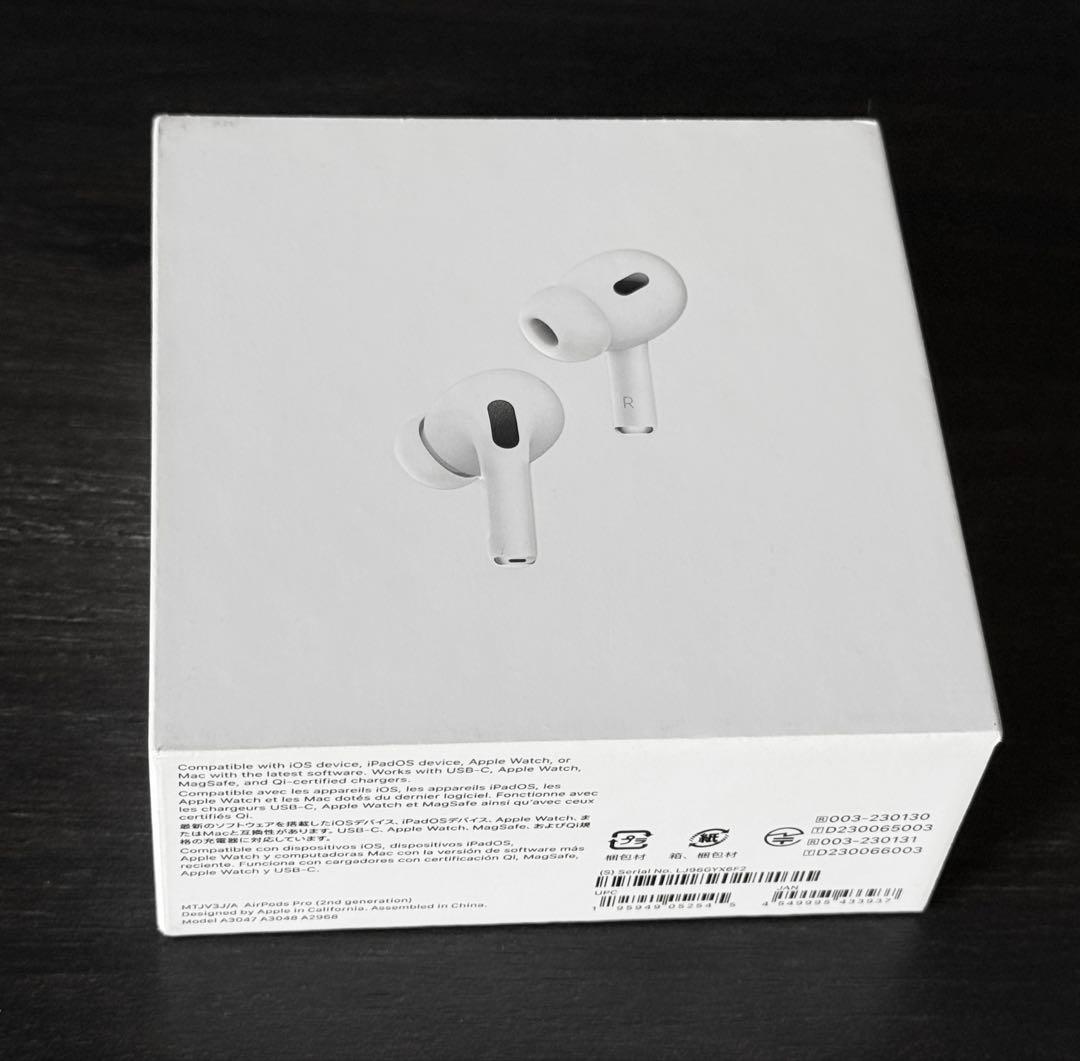 未使用に近い　保証付　2025年1月購入　AirPods Pro 2 USB-C