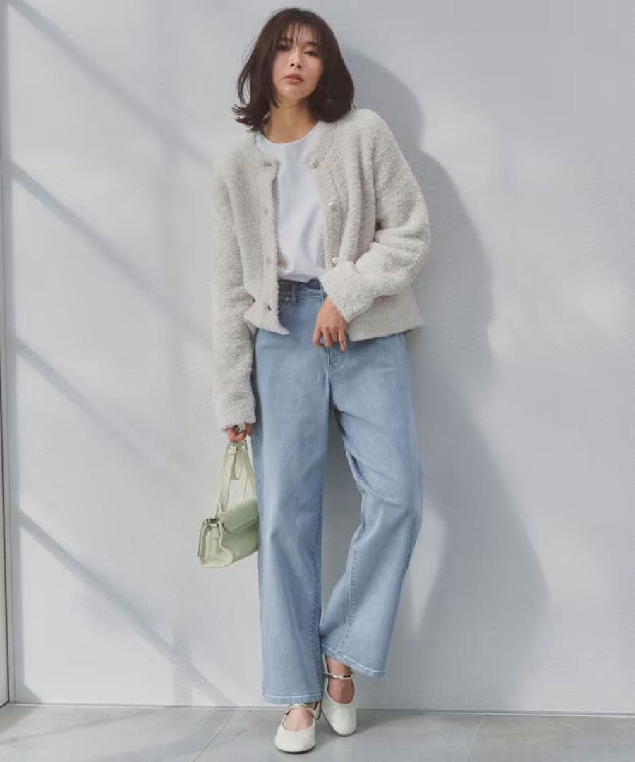 【2色セット　新品未使用】STORY×UNFILOシャギーニット カーディガン