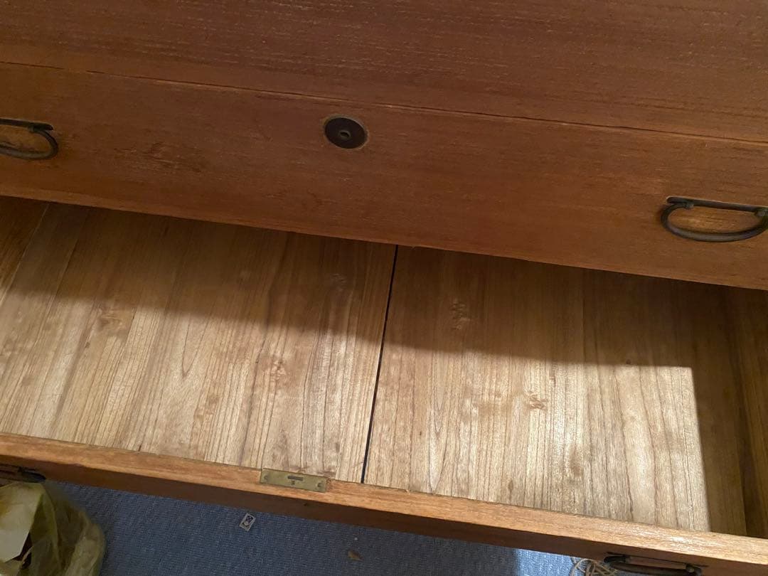 3段桐箪笥　アンティーク　チェスト　和箪笥　古家具